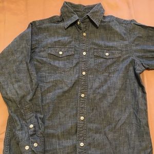 Brooks Brothers chambray long sleeve button down